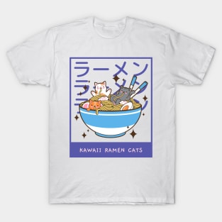 KAWAII RAMEN CATS T-Shirt